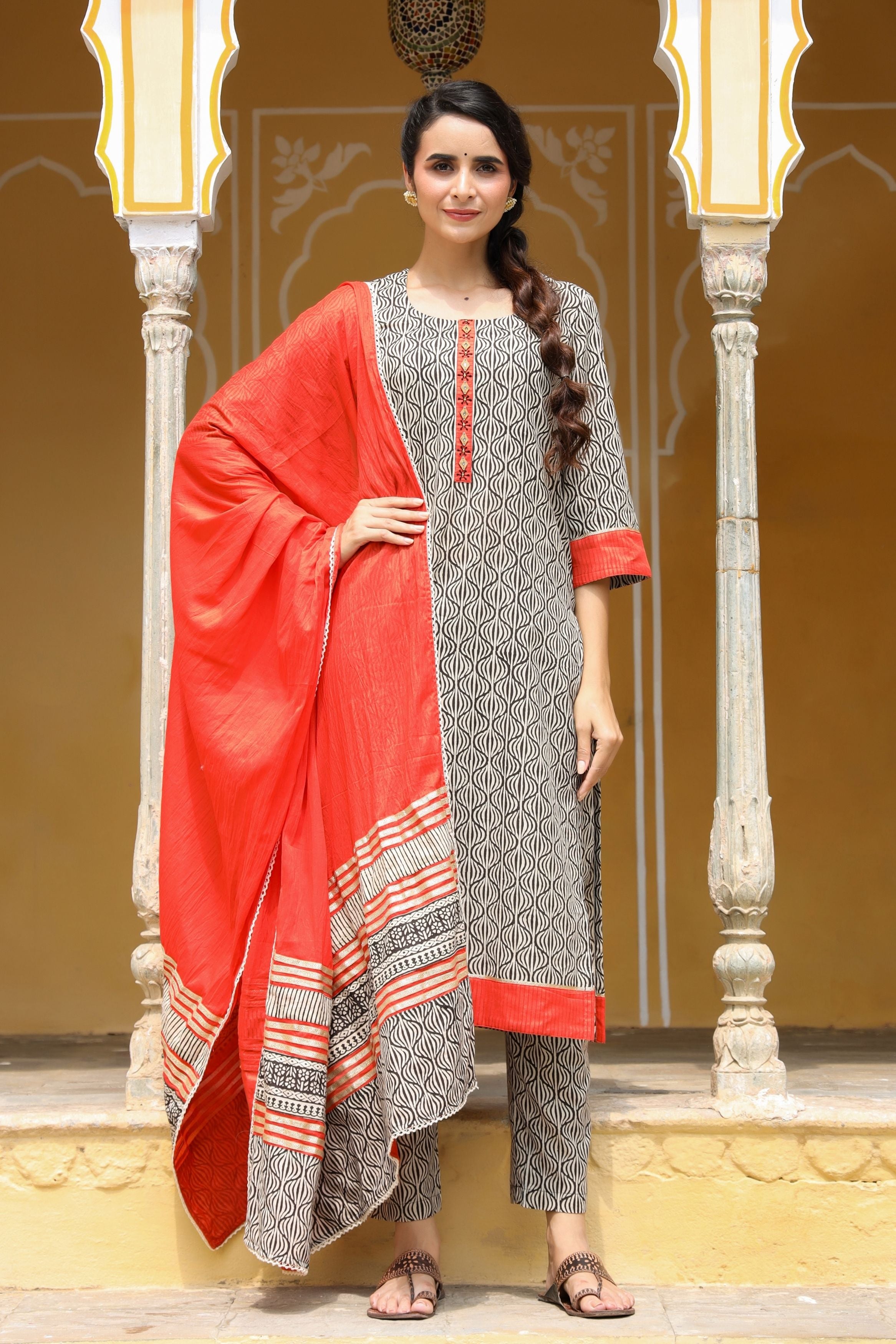 Rutu Jaipuri Vol 1 Pure Cotton Jaipuri Prints Unstitched Dress Materials On  Wholesale